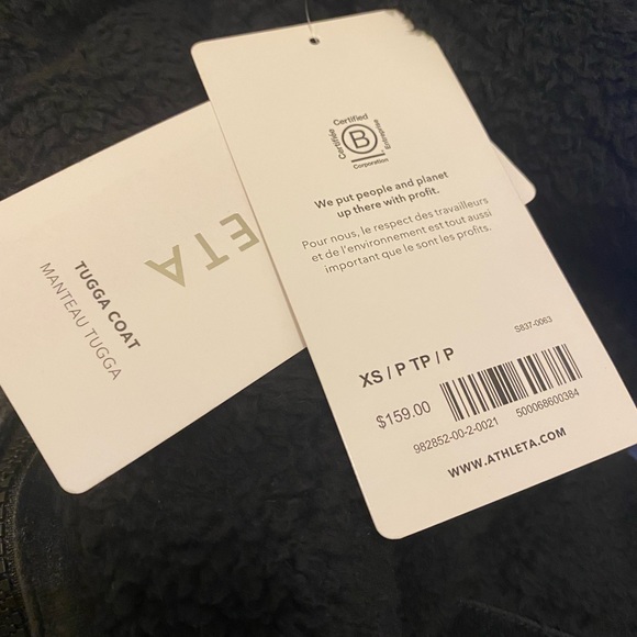 Athleta Tugga Coat jacket // Black - Picture 7 of 14